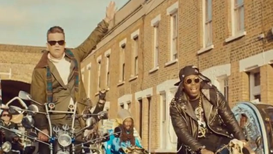 Kaj počneta Dizzee Rascal in Robbie Williams?