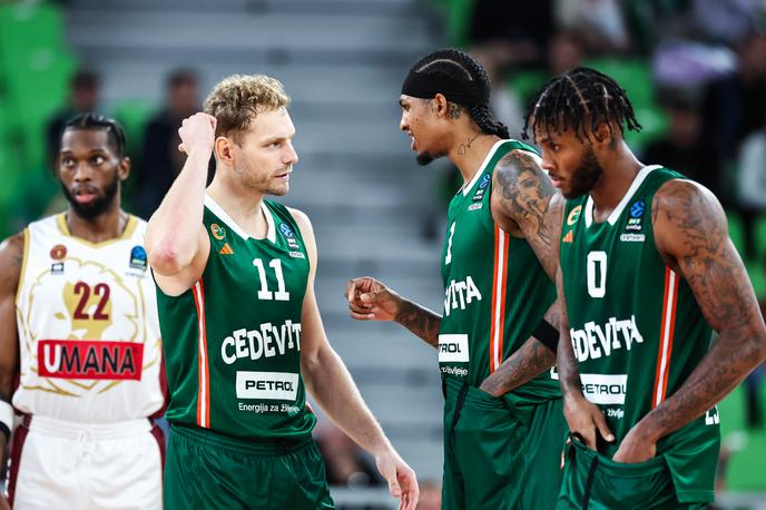 Cedevita Olimpija - Umana Reyer Venezia, EuroCup | Cedevito Olimpijo čaka gostovanje v Turčiji. | Foto Aleš Fevžer