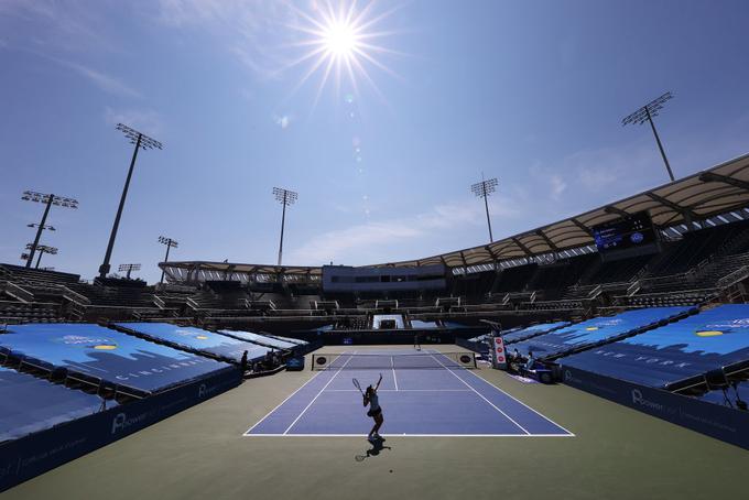 Teniška igrišča v New Yorku bodo v četrtek samevala. | Foto: Gulliver/Getty Images