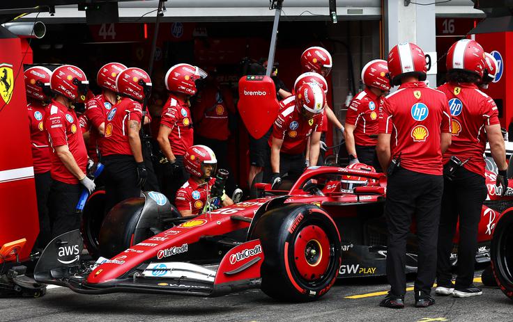 Charles Leclerc je preteklo nedeljo v Spaju osvojil tretje mesto. | Foto: Reuters