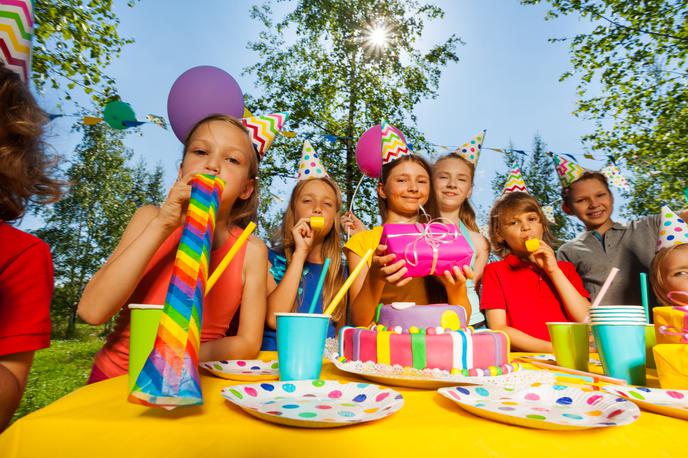 Otroška zabava | Rojstnodnevne zabave doma so vse redkejše zaradi prostorske stiske. | Foto Shutterstock