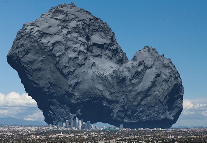 Komet 7P/Čurjumov-Gerasimenko | Foto: Matt Wang