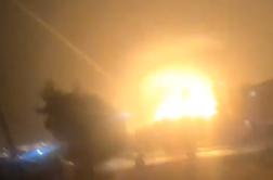 Iran z raketo nad jedrski objekt v Izraelu #video