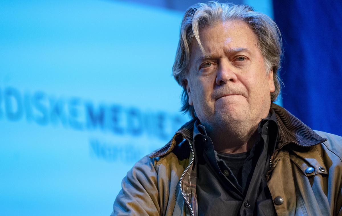 Steve Bannon | Steve Bannon, ki v Washingtonu nima več takšnega vpliva kot na začetku Trumpovega prvega mandata, ima velike želje po vplivanju na evropsko politiko. | Foto Guliverimage