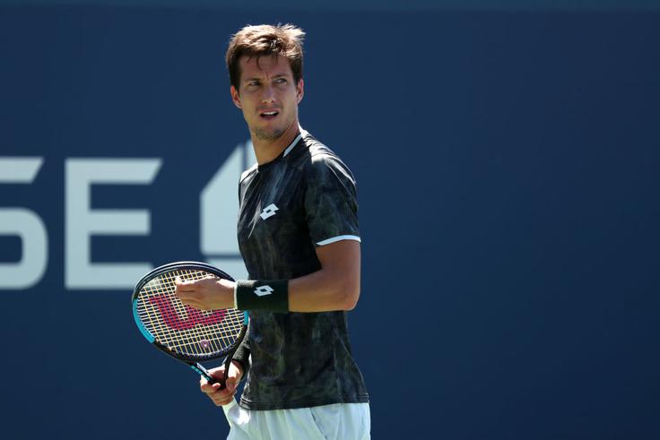 Aljaža Bedeneta v odločilnem krogu kvalifikacij turnirja na Dunaju čaka Argentinec Federico Delbonis. | Foto: Gulliver/Getty Images