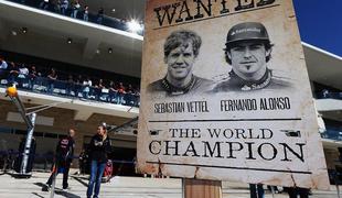 Scenariji: kako bo v nedeljo prvak Vettel in kako Alonso
