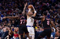 V živo: Dončić in soigralci zelo slabo začeli proti letos slabim Clippersom