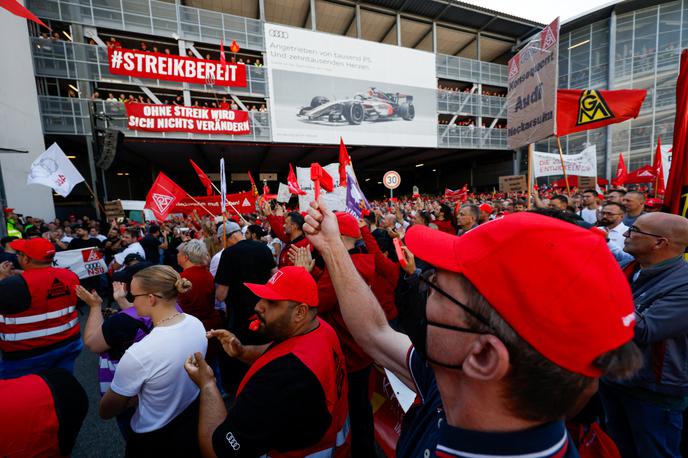 Audi protest taverna Neckarsulm | Foto Reuters