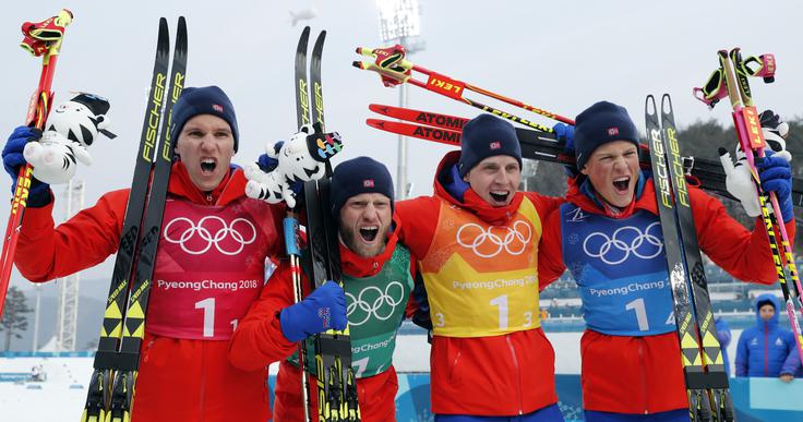 Norvežani so po letu 2002 spet dobili štafetno preizkušnjo. | Foto: Reuters