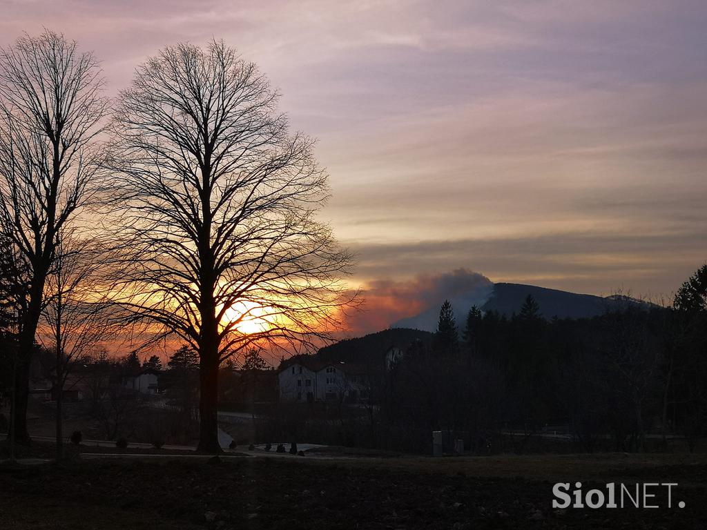 požar Ajdovščina