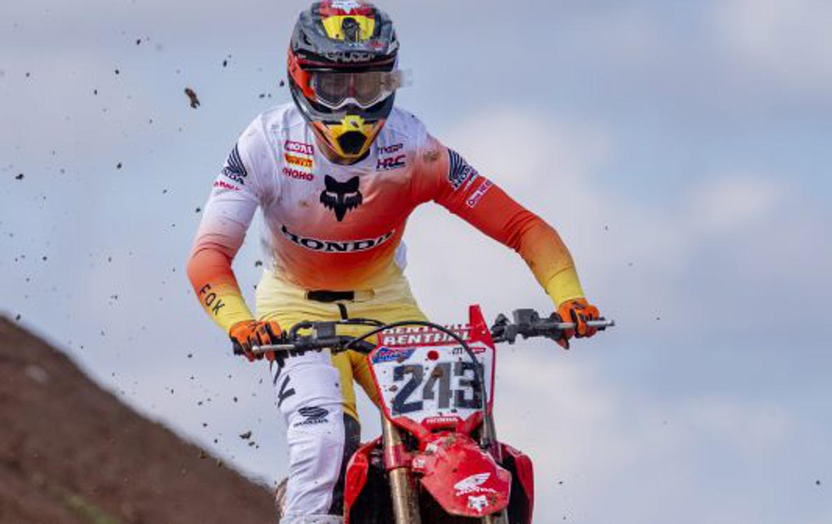 Tim Gajser Honda Cozar 2025 | Tim Gajser se na dirke vrača po skoraj štirimesečni odsotnosti. | Foto Honda Racing/ShotbyBavo