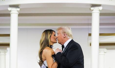 Trumpov biograf: Donald in Melania ne živita več skupaj. Predstavnik Bele hiše: To je laž.