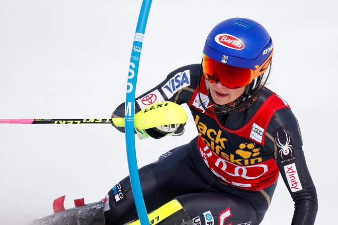 Slalom ostaja udarna moč smučarske kraljice. | Foto: Getty Images