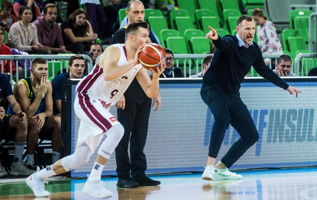 Rado Trifunović | Selektor Rado Trifunović je bil ponosen na mlade fante, ki so se borili proti Latviji. | Foto Grega Valančič/Sportida