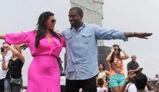 Foto: Kim in Kanye pozirala kot Jezus Kristus