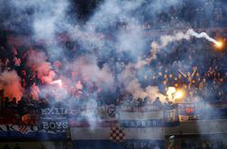 Kazen za Hrvate - plačilo 80.000 evrov in zaprt del štadiona