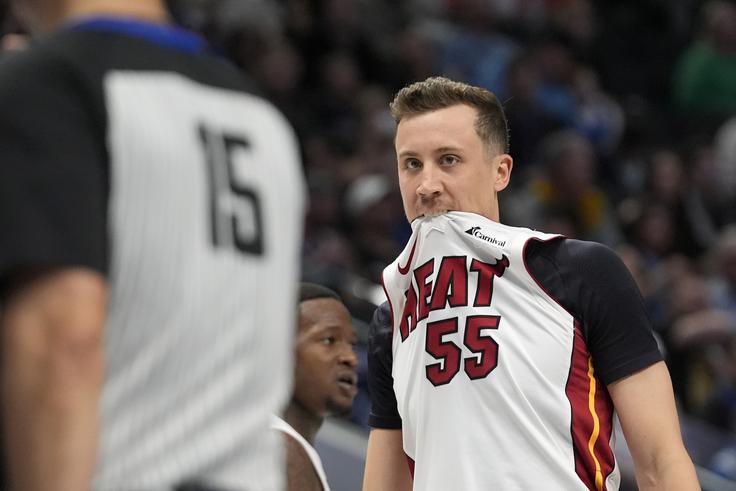 Duncan Robinson je bil v prvem polčasu nezgrešljiv. | Foto: Guliverimage