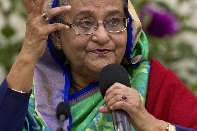 Šejk Hasina | Bangladeška premierka Šejk Hasina je odstopila in pobegnila iz države.  | Foto Guliverimage