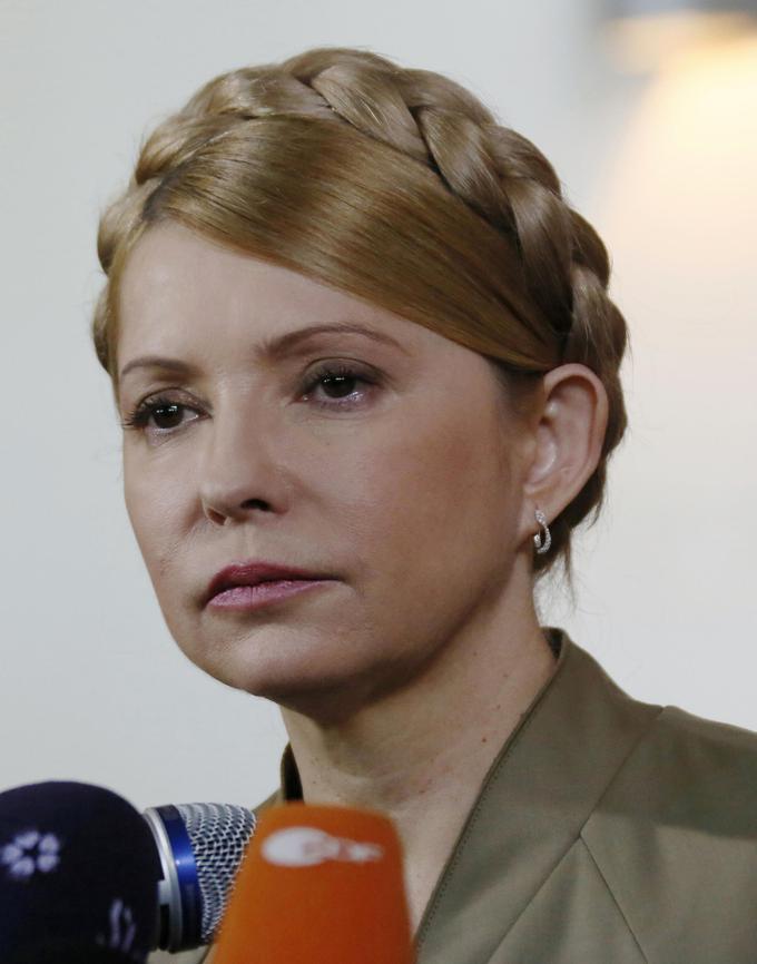Nekdanja ukrajinska predsednica vlade Julija Timošenko meni, da Putinove ambicije presegajo zasedbo ukrajinskega ozemlja. | Foto: Reuters