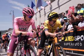 Posebna čast za Tratnika, ki je ostal še brez enega sotekmovalca, opreznost Pogačarja in kazen za hitrega Belgijca #video