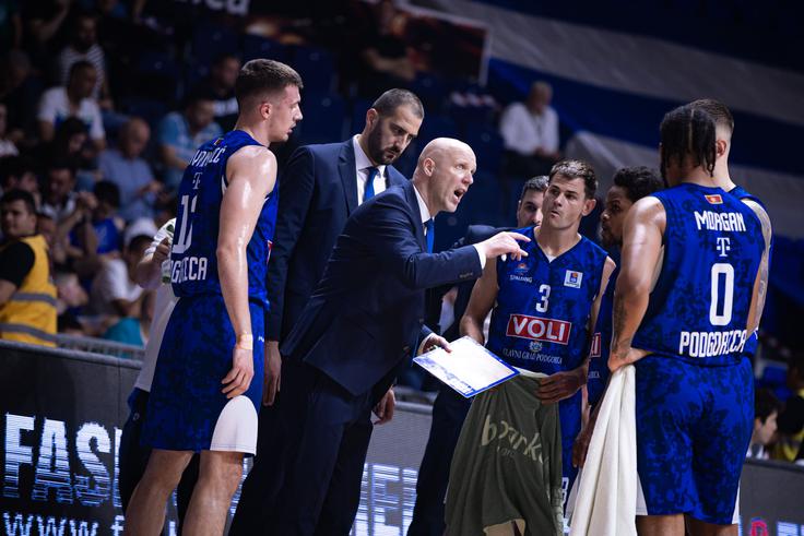 Budućnost je v finalu lige ABA z 1:3 klonila v seriji s Partizanom. | Foto: ABA liga, Budućnost VOLI/Filip Roganović