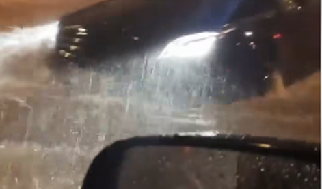 Umag pod vodo, zalilo tudi dele Poreča #video