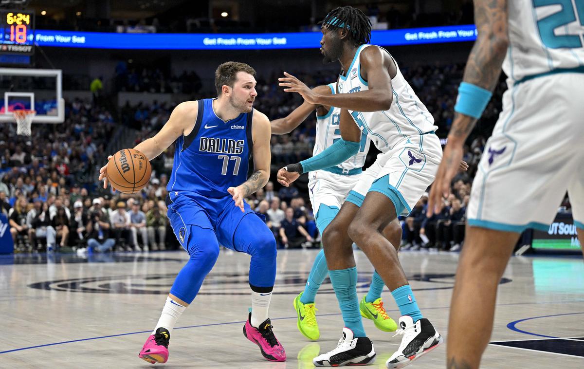 Dallas Charlotte Luka Dončić | Luka Dončić | Foto Reuters