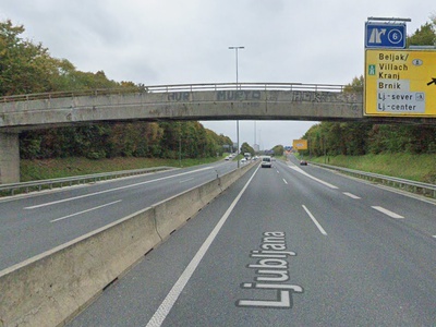 Konec tedna popolna zapora severne ljubljanske obvoznice: začenja se rušitev nadhodov