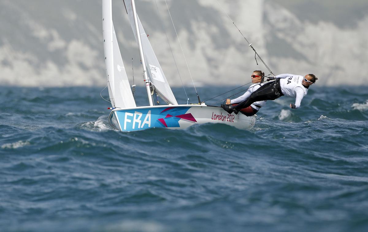 jadranje | Camille Lecointre in Aloise Retronaz sta zmagalki predolimpijske regate v razredu 470. | Foto Reuters