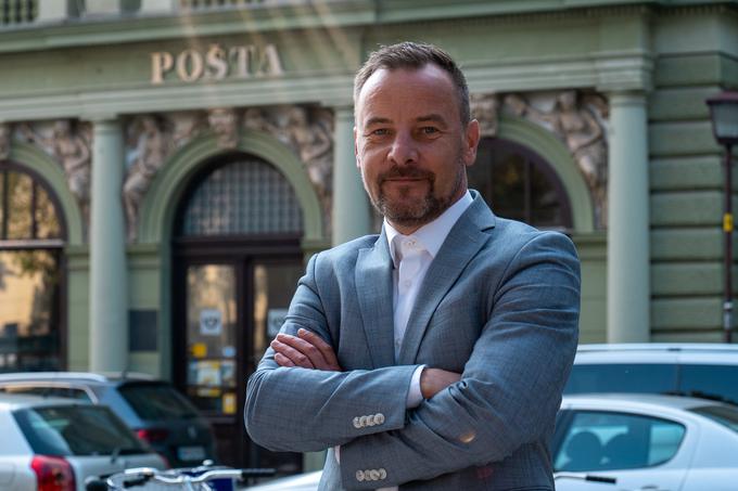 Boštjan Pernek, direktor divizij v Pošti Slovenije. | Foto: 