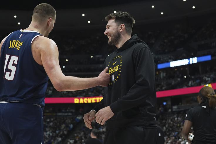 Nikola Jokić in Luka Dončić sta po mnenju Bobana Marjanovića največja kandidata za osvojitev priznanja MVP v novi sezoni lige NBA. | Foto: Guliverimage