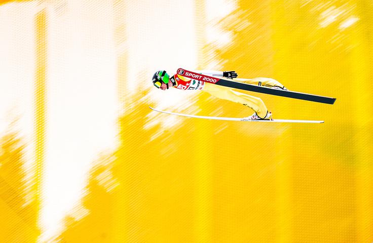 "Napadel bom, da bom naredil čim boljše skoke. Rezultat bo že prišel, če bom dobro poletel," pravi Anže Semenič. | Foto: Sportida