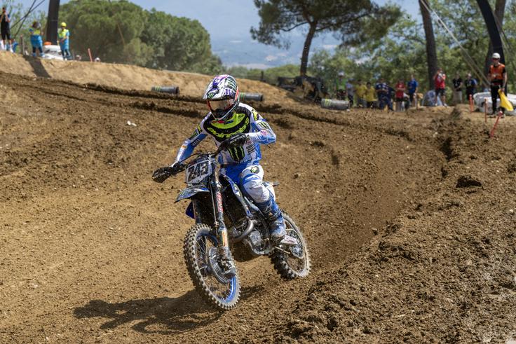 Tim Gajser je bil v Montevarchiju deveti. | Foto: Yamaha Racing