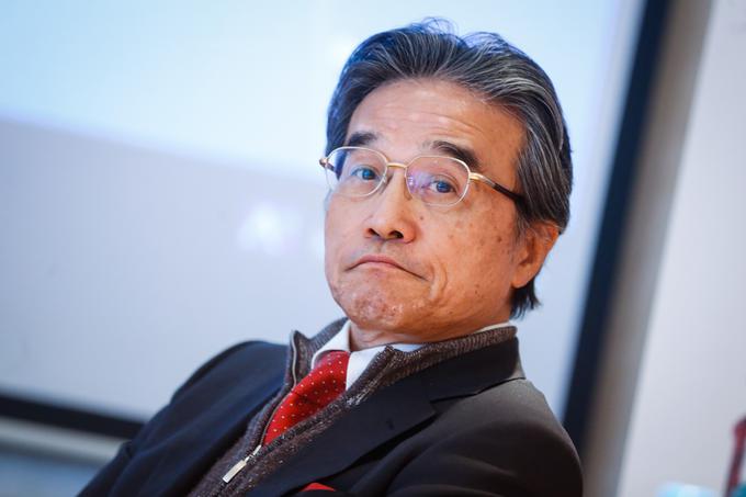 Hiroši Išino, predsednik uprave družbe Kansai Paint | Foto: STA ,