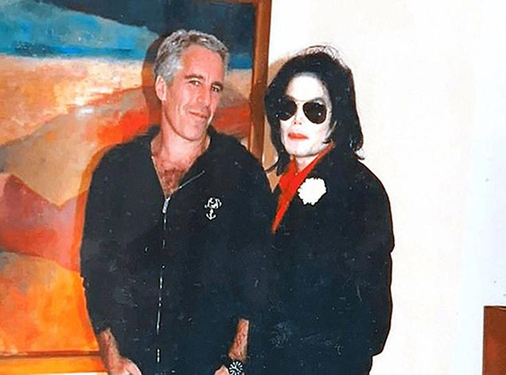 Jeffrey Epstein in Michael Jackson | Foto: Guliverimage