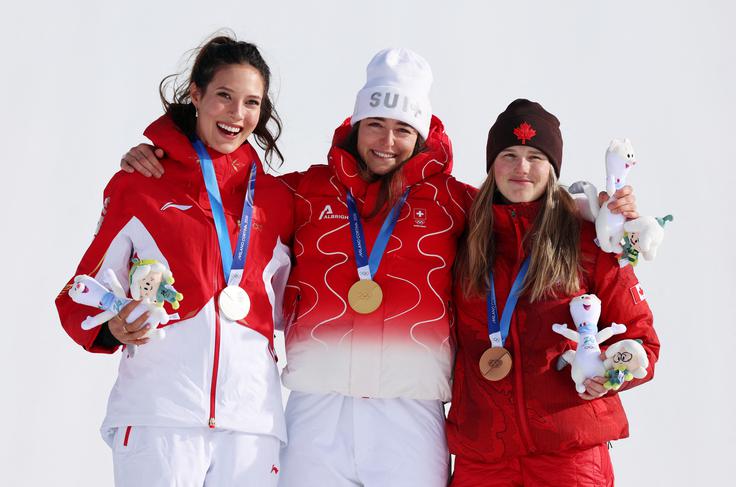 Dobitnice kolajn. | Foto: Reuters