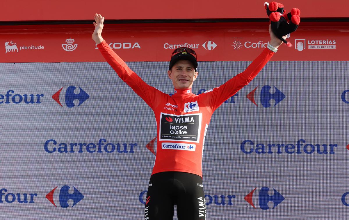 Vuelta 20. etapa Jonas Vingegaard | Jonas Vingegaard bo v nedeljo prvič osvojil dirko po Španiji. | Foto Reuters