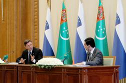 Pahor v Turkmenistanu predvsem o krepitvi gospodarskega sodelovanja