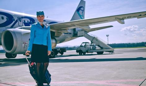 Adria Airways išče nove stevardese in stevarde, za najvišje v letalu ni prostora