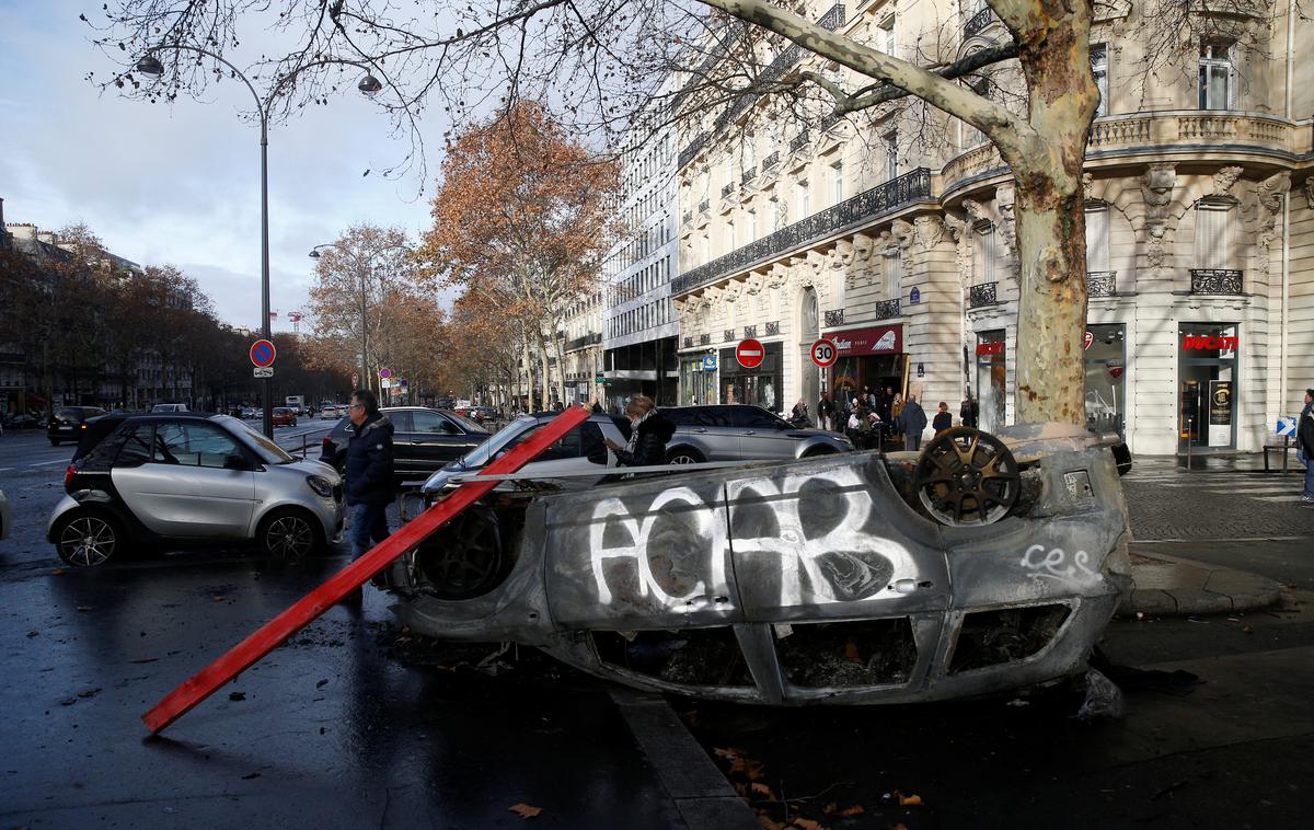 Pariz, izgredi | Foto Reuters