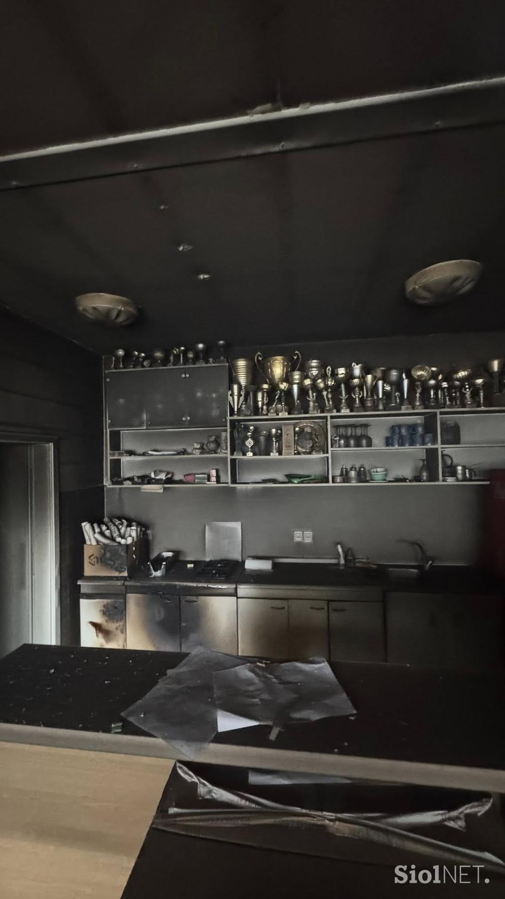 NK Kamnik, vlom in požig