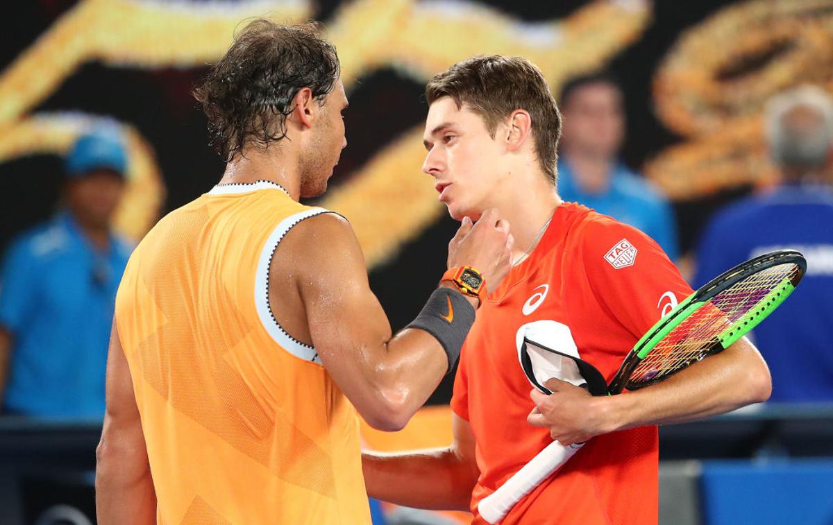 Rafael Nadal | Roger Federer se je uvrstil med najboljših 16. | Foto Gulliver/Getty Images