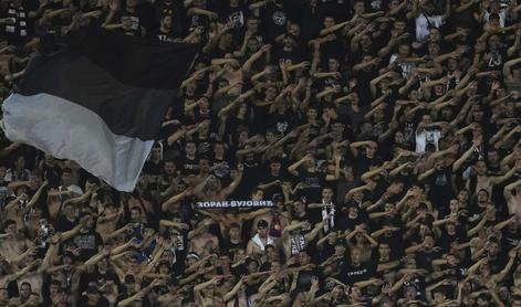Uefa je kaznovala Partizan s prazno vzhodno tribuno in 90.000 evri