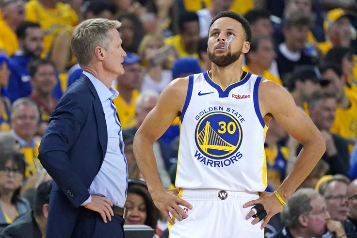 Steve Kerr ne želi izpostavljati dosežkov posameznikov. | Foto: Reuters