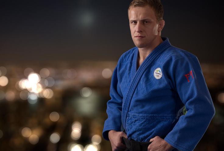 Judoisti Bežigrada trenirajo pod vodstvom Roka Drakšiča. | Foto: Rok Šuster