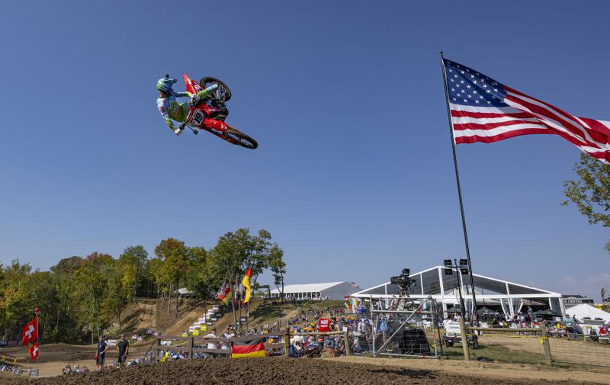 Tim Gajser pokal narodov Honda | Tim Gajser je bil na sobotnih kvalifikacijah peti v razredu MXGP. | Foto Honda Racing/ShotbyBavo