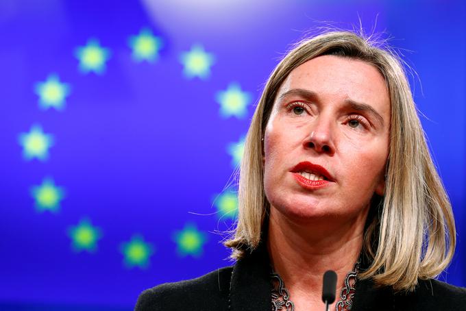 Zunajpolitična predstavnica Evropske unije Frederica Mogherini. | Foto: Reuters