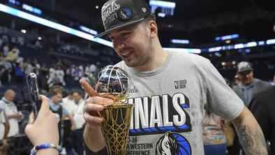 Fantastični MVP Dončić Dallas popeljal v veliki finale lige NBA!