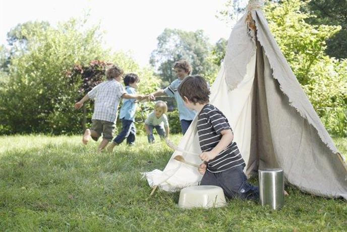 Tipi – indijansko vzdušje na domačem vrtu