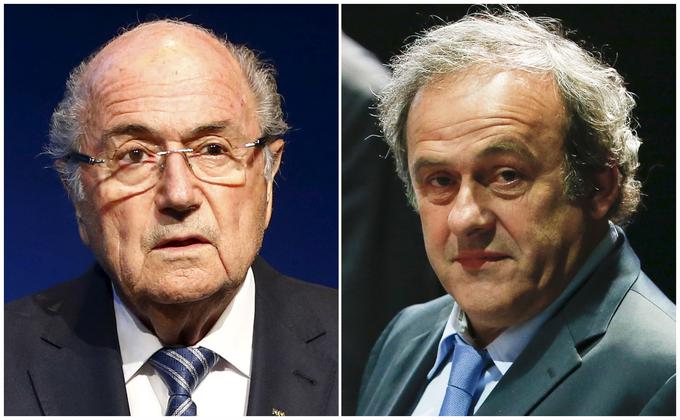 Danes 85-letnega Blatterja preiskujejo glede plačila dveh milijonov švicarskih frankov (1,85 mio eur) Platiniju. | Foto: Reuters
